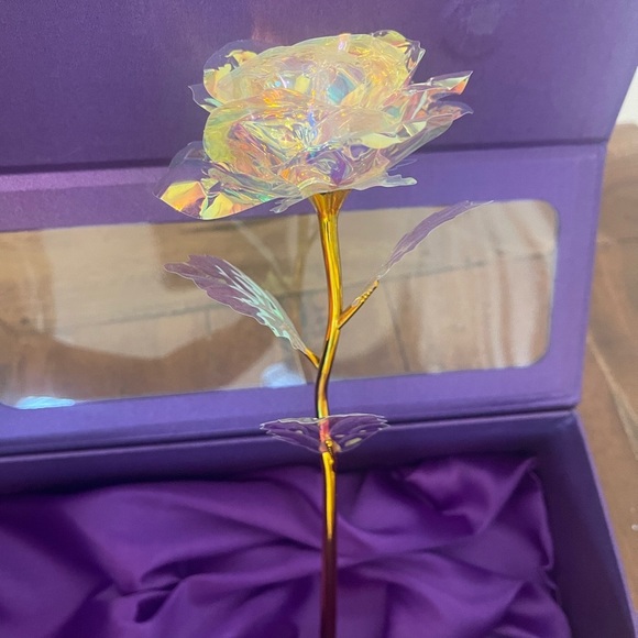 Galaxy Love Rose, 24k Golden Rose, New - Picture 1 of 5